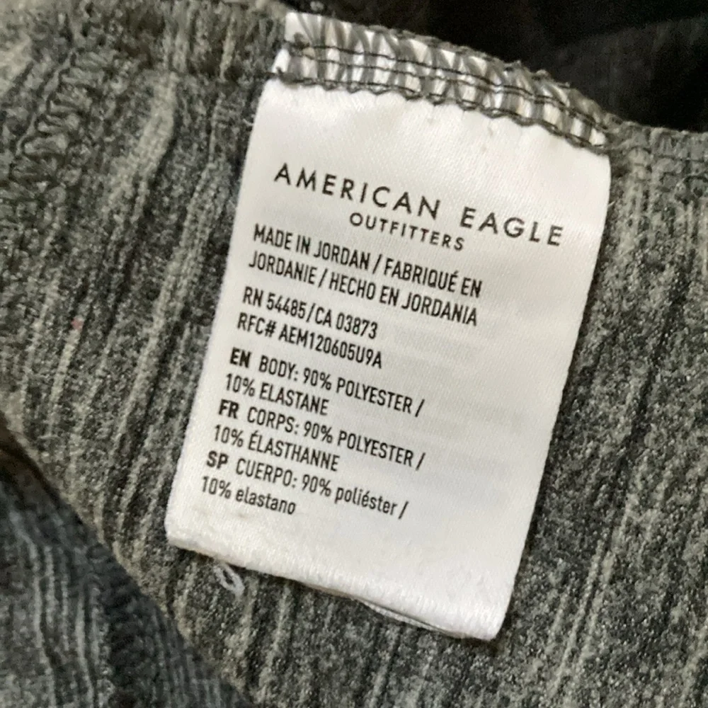 Women’s American Eagle Dark Gray Joggers with Black Details, Size XS